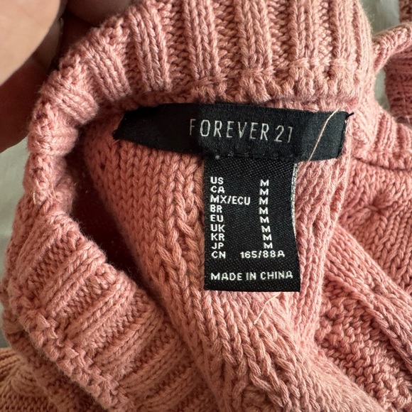 Forever 21 Blush Knit Sweater - Picture 3 of 3